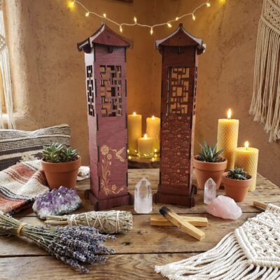 Torre Porta Sahumerio Dual